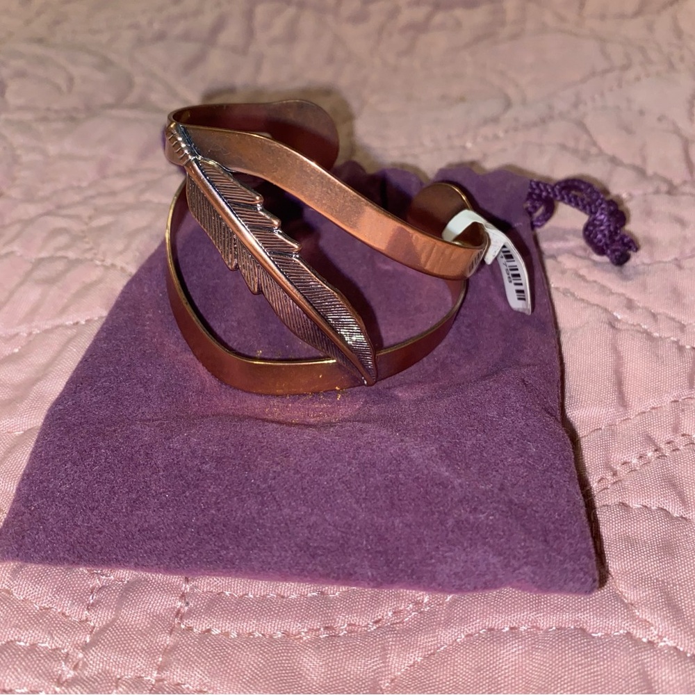 Copper Sunburst Cuff